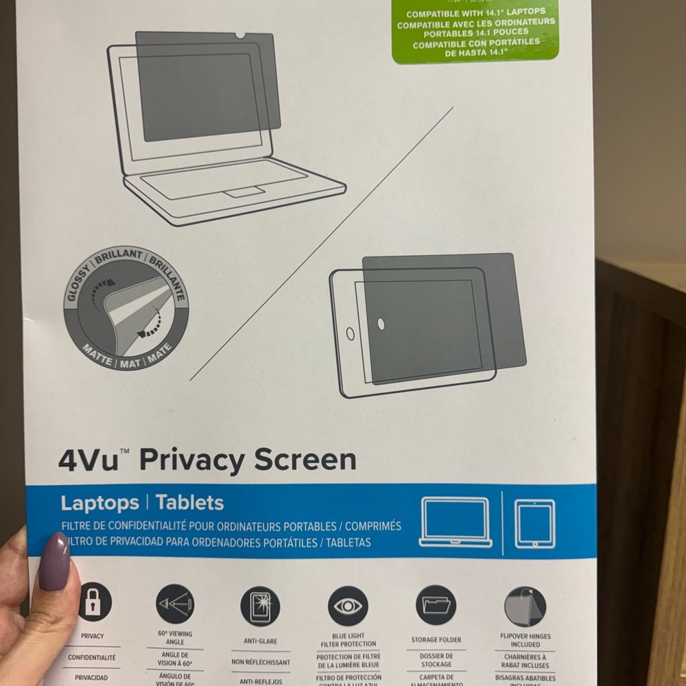 4Vu Privacy Screen for Laptops and Tablets